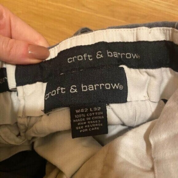 Gray Croft & Barrow Dress Pants - Picture 2 of 2